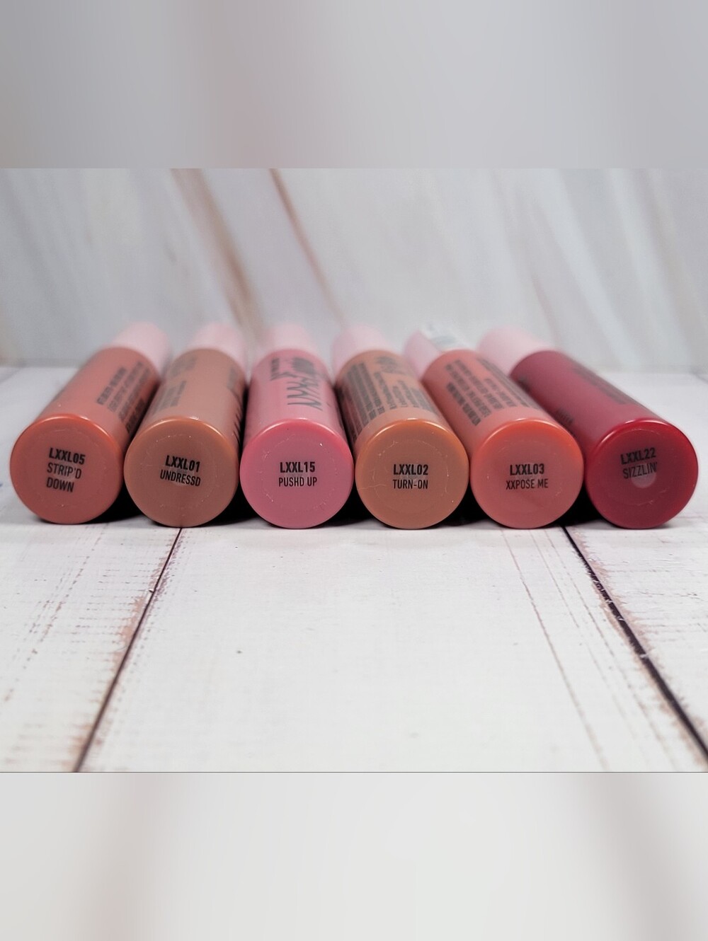 NYX 6 Piece Lip Lingerie XXL Long-Lasting Matte Liquid Lipstick Bundle NEW! - Picture 7 of 9